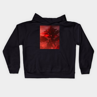 black in to red Kids Hoodie